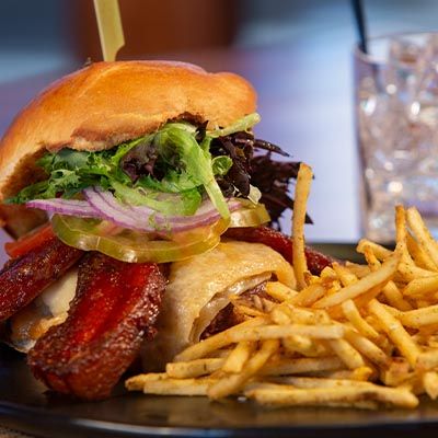 Burger with Fries